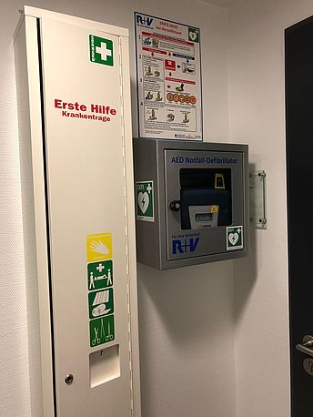 AED im Haus D, 1. Stock